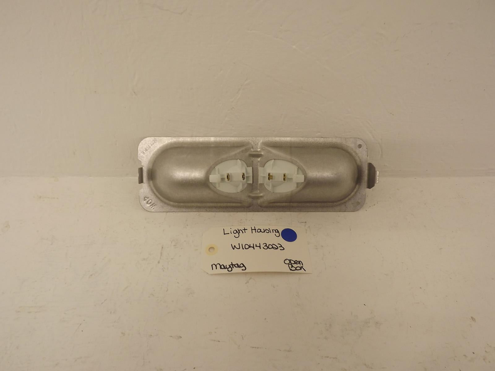 Maytag Refrigerator W10443023 Light Housing Open Box Maytag Refrigerator W10443023 Light Housing Open Box